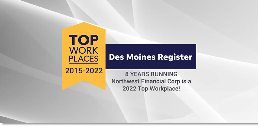 Northwest Financial Corp Earns Top Workplace Award By The Des Moines Register 