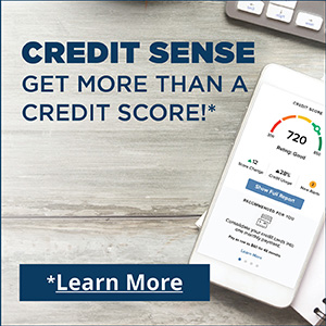 Credit Sense Get More Than A Credit Score!* Learn More. 